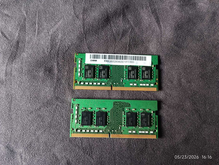 2x8GB RAM laptop DDR4 3200 Hynix Dual Channel