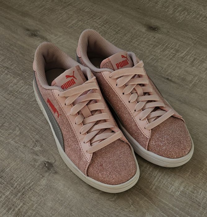 Блестящи дамски кецове "РUMA".