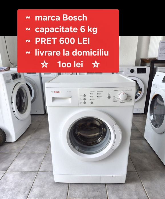 Masini de spalat rufe automate,  import Germania.  Wa 60450
