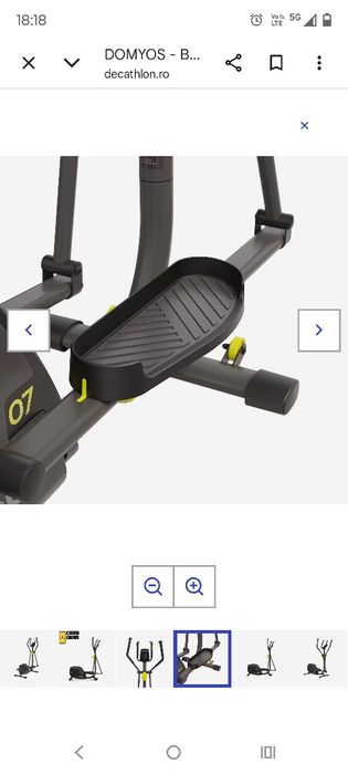 Bicicleta eliptica Domyos 500