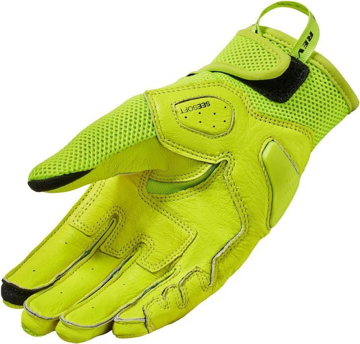 Manusi Moto Revit Ritmo galben fluo
