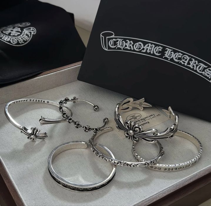 Браслеты Chrome Hearts, Maison Margelia ,etc