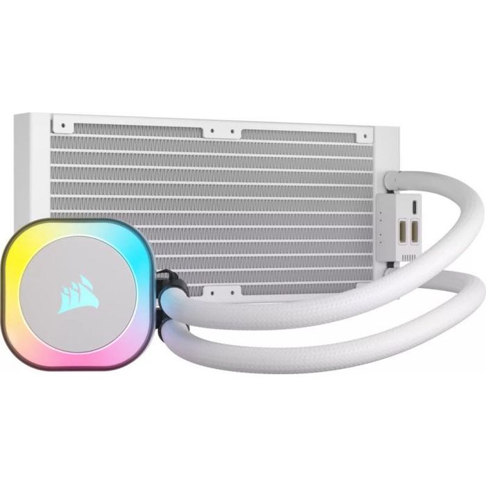 Cooler procesor Racire cu apa, CORSAIR, iCUE LINK H100i LCD AIO, 240mm, pentru CPU,sigilat