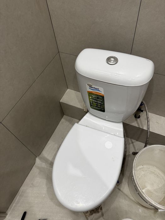 Унитаз для стройки,рабочий