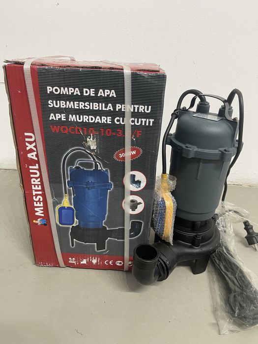 Pompă apă murdară , tocător exterior și floror .