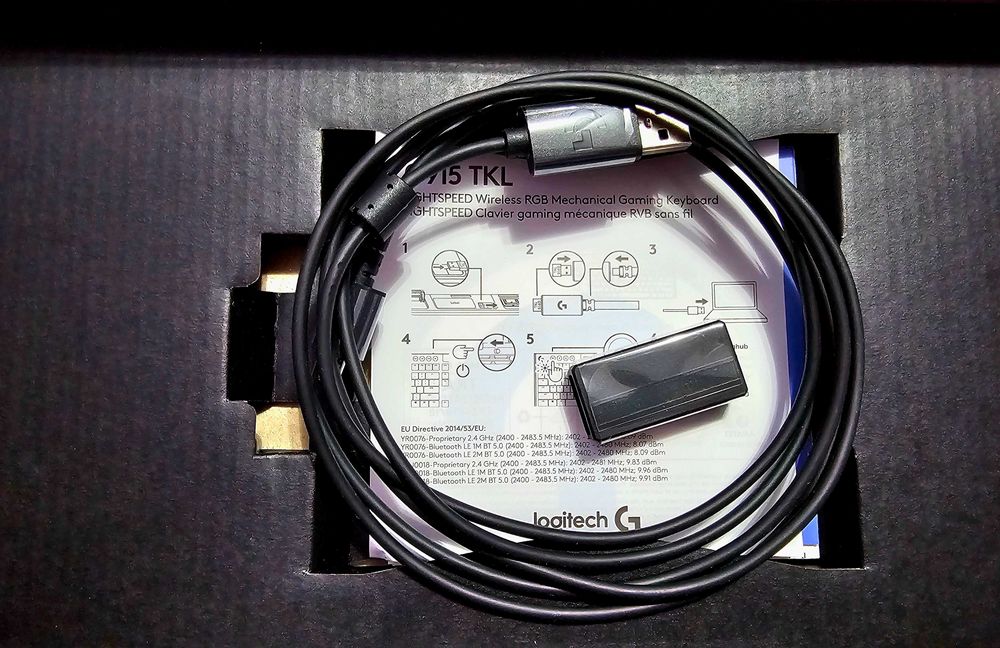 Механична клавиатура Logitech G915 TKL GL Tactile Brown Лоджи G915 TKL