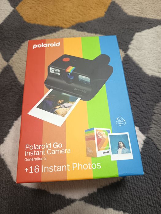 Aparat Foto Instantaneu Polaroid Go Generation 2, Negru