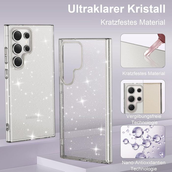 Блестящ Кейс Glitter Case за Samsung Galaxy S23 Ultra