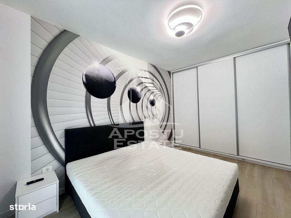 Apartament cu 2 camere de inchiriat, loc de parcare, Giroc