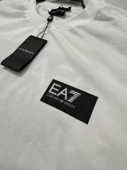 Тениски еа7 бяло,черно