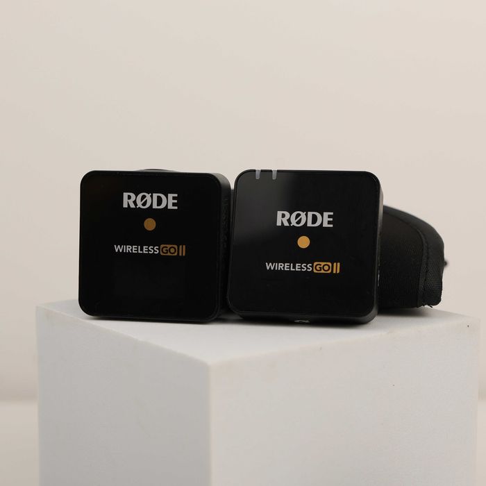 микрофон и приемник Rode Wireless GO II Single използван, работи перфектно
