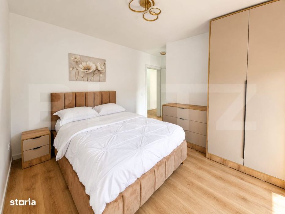 Apartament modern cu 3 camere, 65 mp, parcare subterana, Calea Moldove