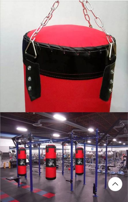 Боксови чували в различни размери в комплект с ръкавици