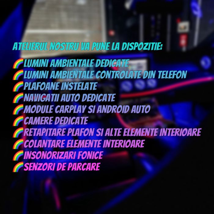 Montez Lumini Ambientale Universale sau Dedicate