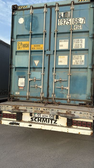 Пустой 20/40/45 с производства