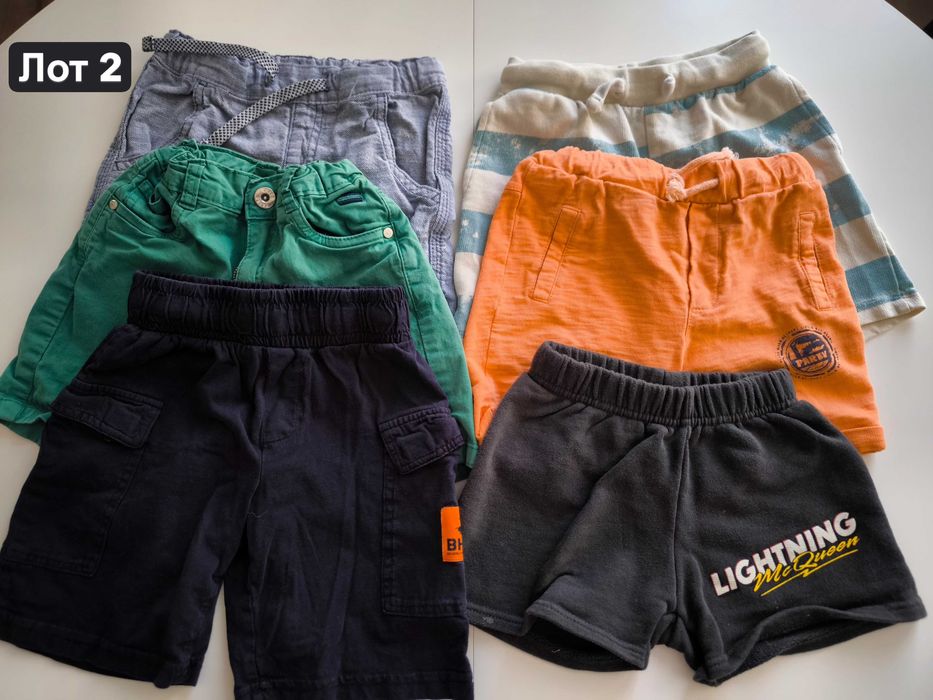 Лотове детски дрехи за момче 94-110 размер по 5€ 1 от 2