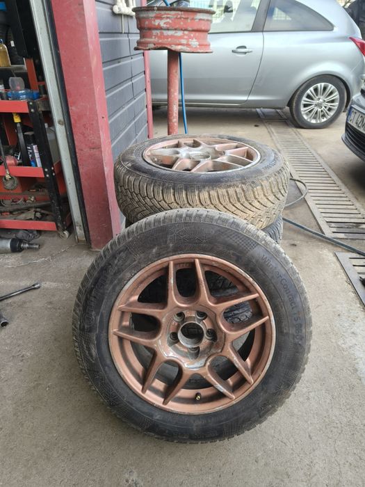 Jante BBS 5x100 cauciucuri iarna