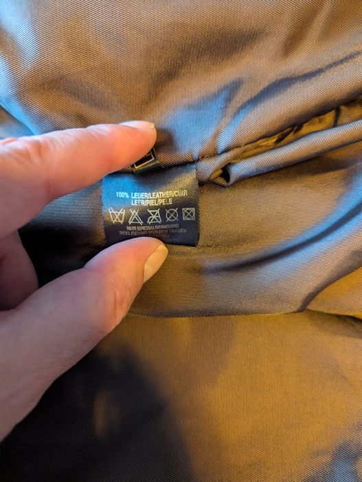 Авиаторско кожено яке xxl