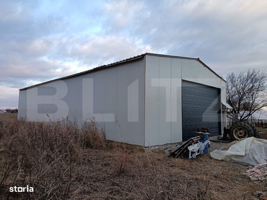 Hala Industriala 200 mp, Teren 4500 mp, zona Pietrosani PH
