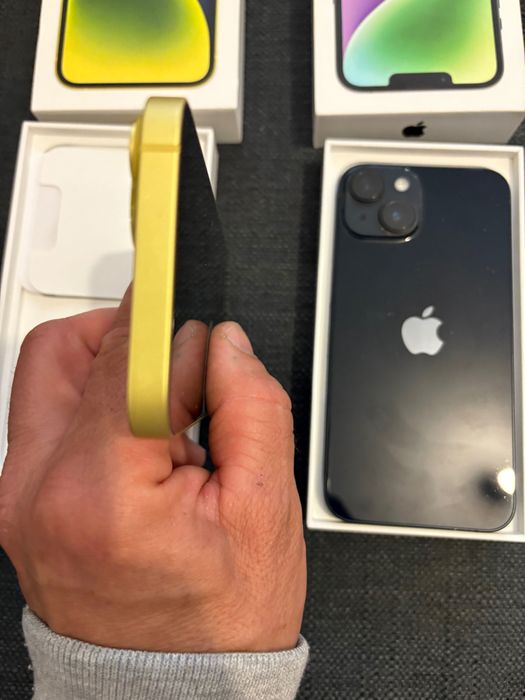 Черен Iphone 14 128gb midnight