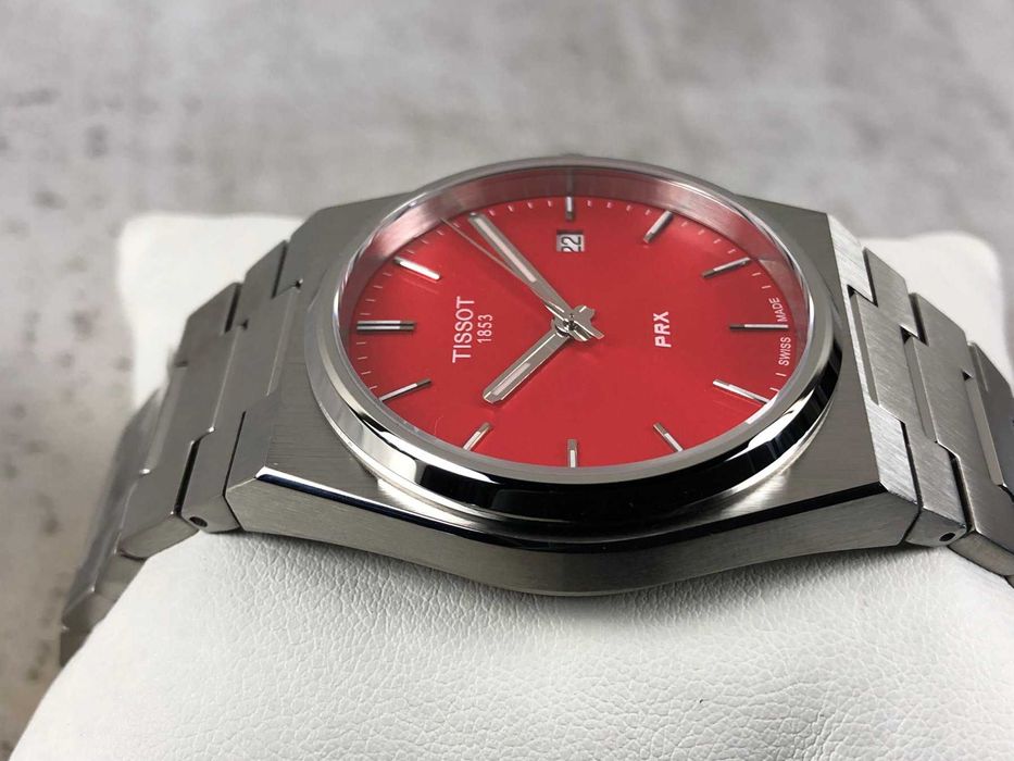 Ceas Tissot PRX ROSU 40mm T137 . 410 . 11 . 421 . 00
