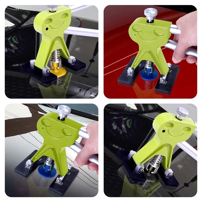 Вдълбнатина вакуум PDR комплект изправяне градушка пдр обратен чук led