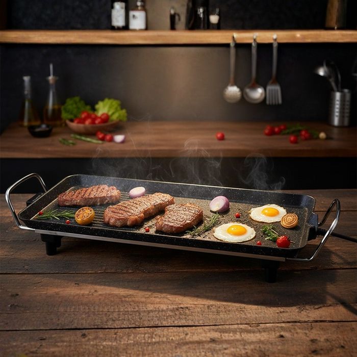 Електрически грил Lexical с незалепващо гранитно покритие