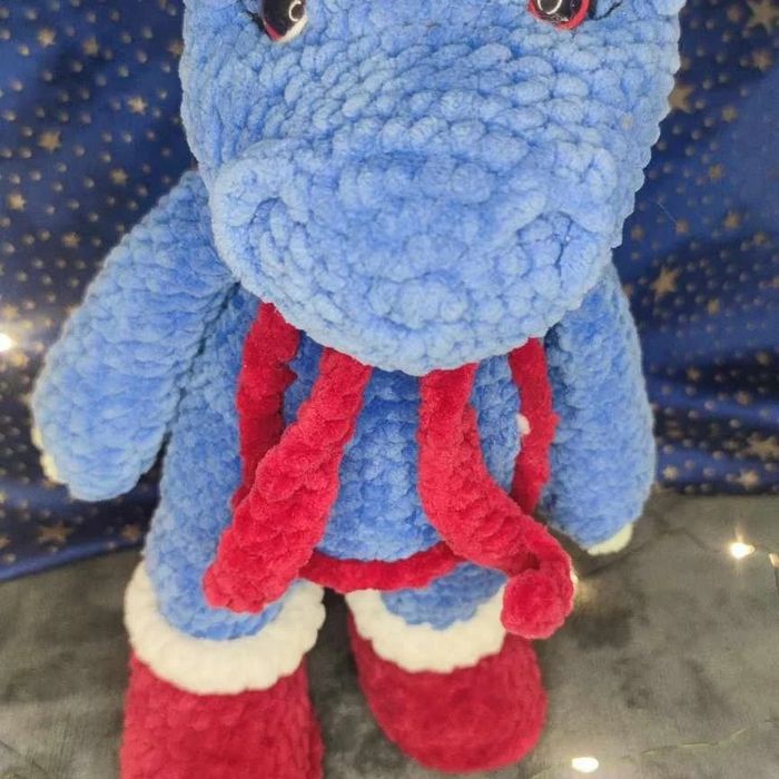 Ръчно плетено меченце