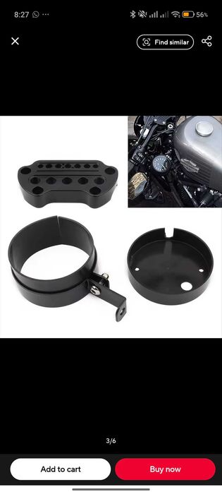 Harley Davidson Sportster - ghidon + kit relocare vitezometru