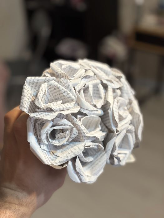 Flori din hartie la comanda