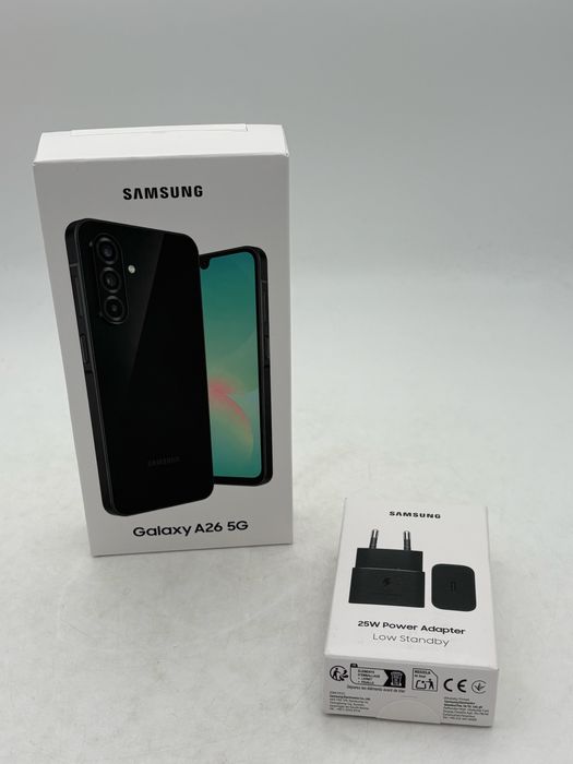 Samsung Galaxy A26 5G, 128gb, sigilat, incarcator, transport ZERO