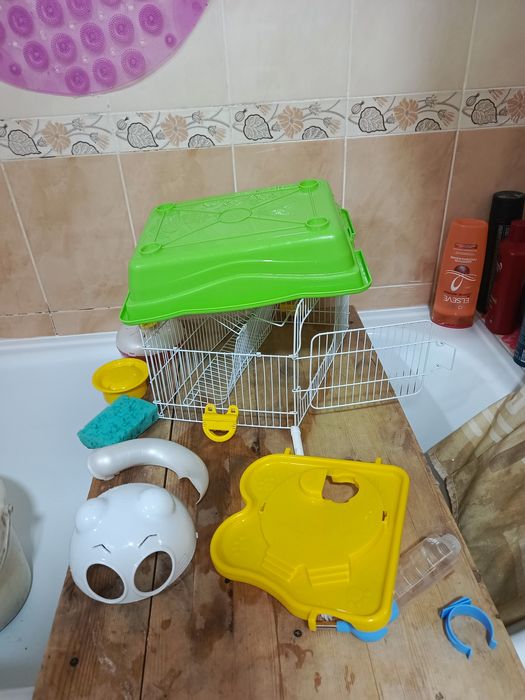 Новая клетка для хомяка