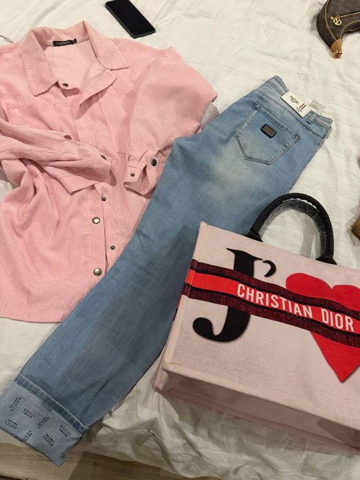 Гуччи джинс, рубашка