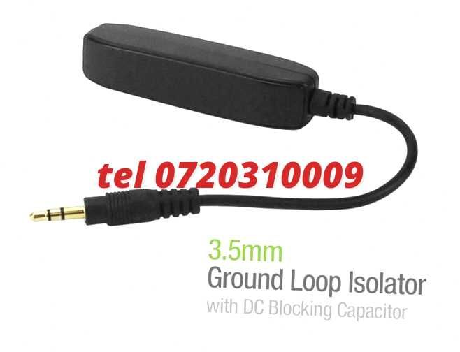 Filtru Anulare Zgomot Audio Noise Cancelation Pentru Conectare Si Redare Audio Pe Echipamente Compatibile Cu Mufa Audio AUX Jack 3.5 Mm Cod 561