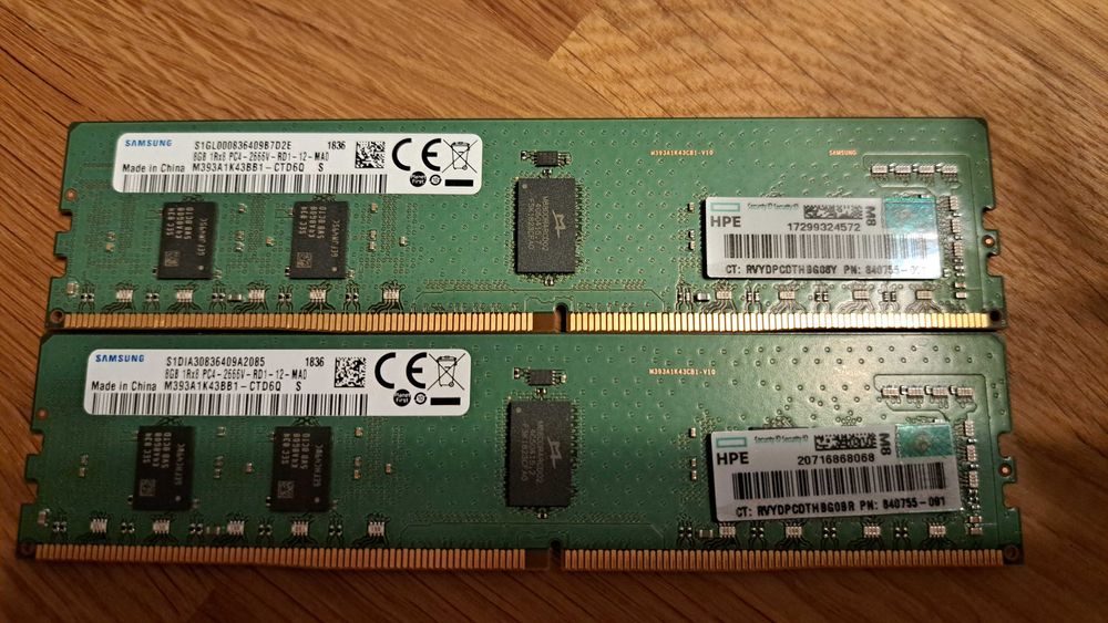 РАМ памет 16GB ECC DDR4