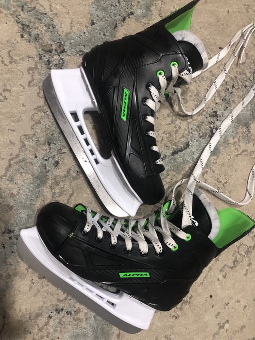 коньки Alpha reaction одевал раз 5-6