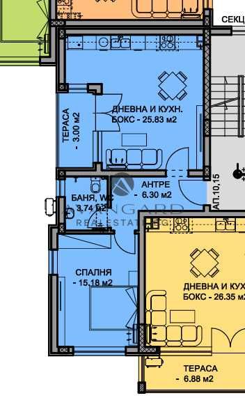 Продава се Двустаен апартамент в Пловдив, Остромила - 78 кв.м за 1209 €/кв.м - Снимка #2