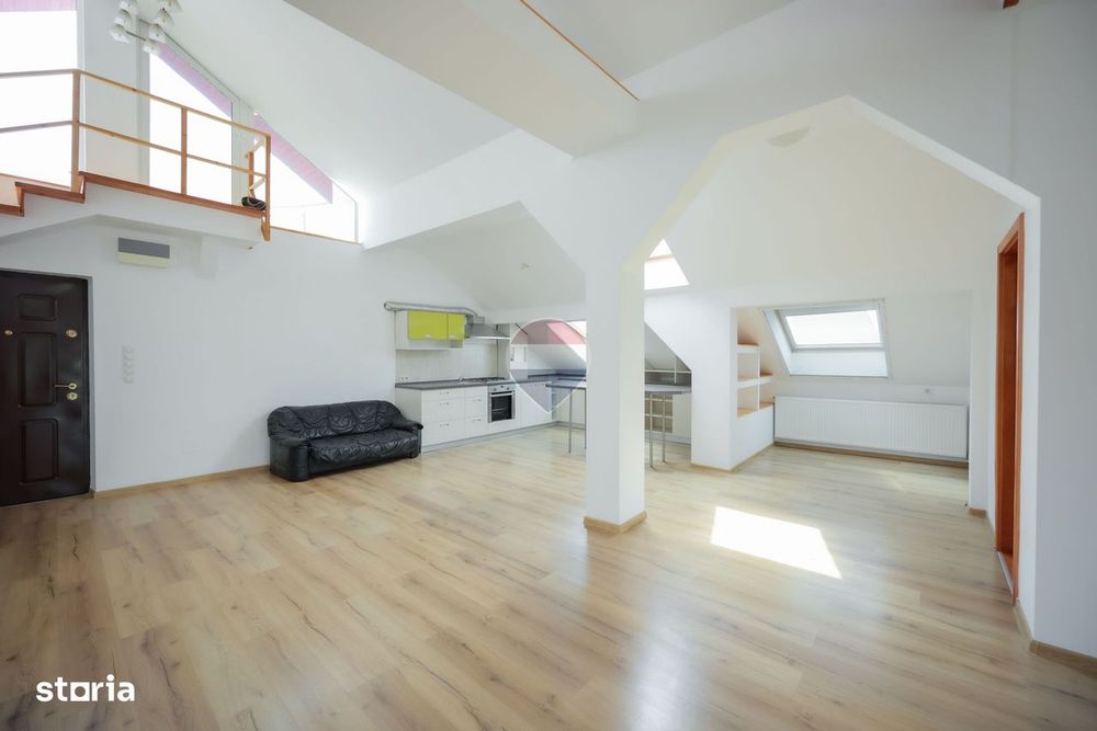 Apartament la mansardă – peste 140 mp utili | 3 dormitoare | Nufărul