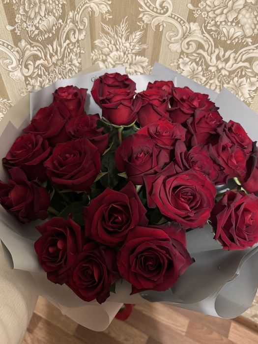 Букет красный роза