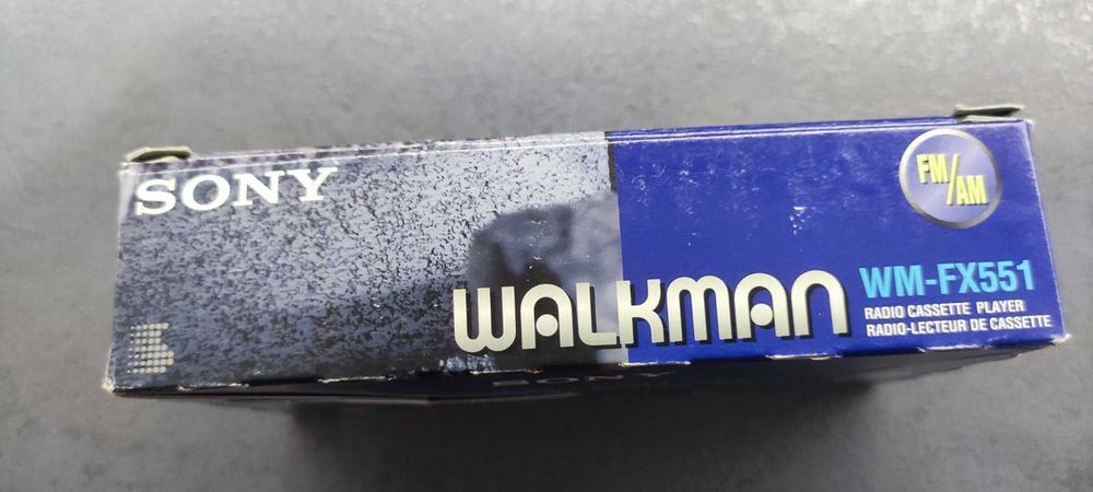 SONY WALKMAN Radio Cassette Player WM-FX551 Limited Edition