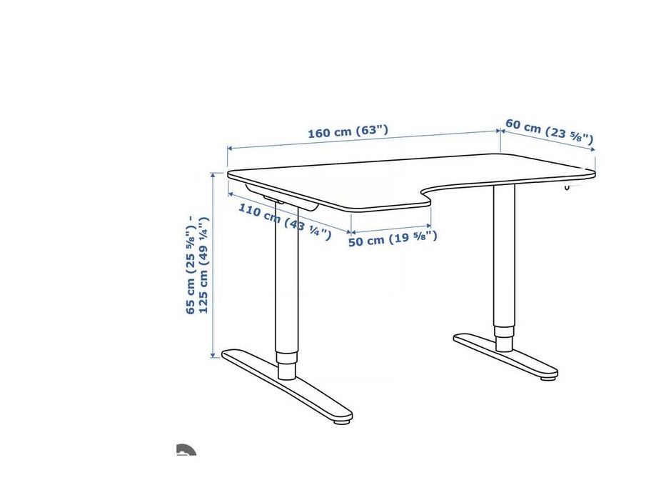 Vand birouri  BEKANT IKEA / Panouri Despartitoare