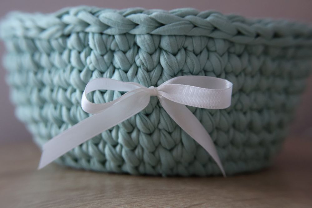 Ръчно изплетени панери