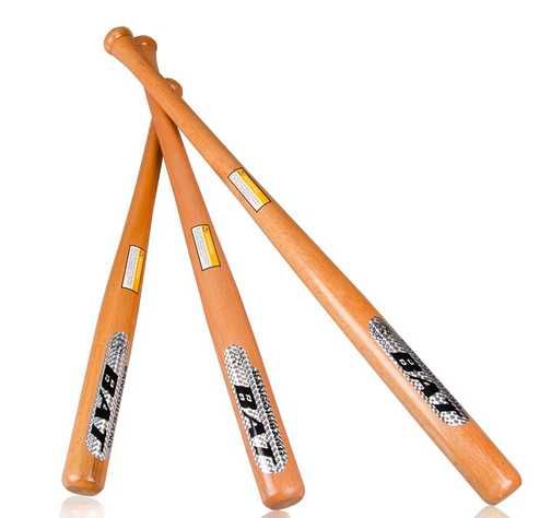 Дървена бейзболна бухалка бухалки за спорт , самозащита