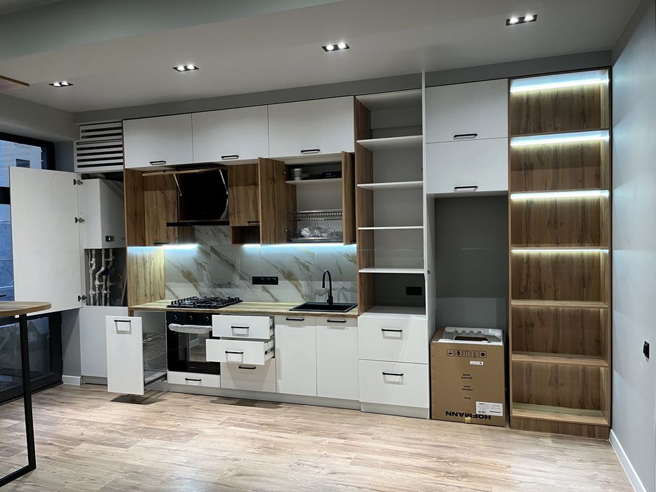 Кухни шкафы гардеробы прихожие комоды и тумбы Любая мебель на заказ