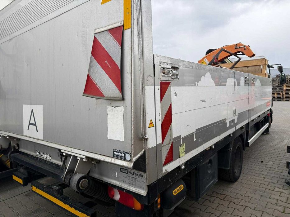 Autoutilitara DAF LF 45.160 Hybrid cu macarea Palfinger