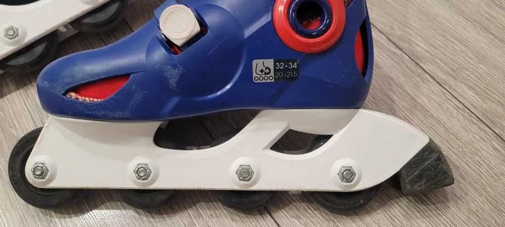 Role reglabile, Decathlon + geanta transport/depozitare