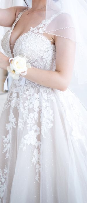 Булчинска рокля DEMETRIOS размер С