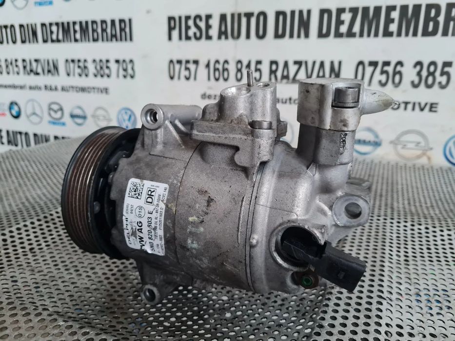 Compresor Clima AC Aer Conditionat Vw tiguan Passat B7 Golf 6 Golf 7 Touran Jetta Caddy CC Seat Sko