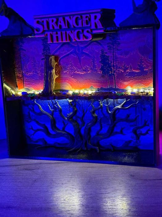 Полка для игрушек "Очень странные дела" (Stranger things)