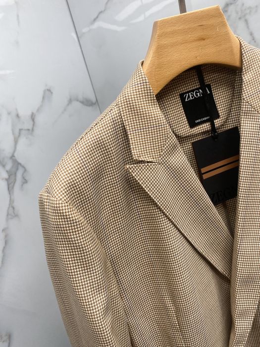 Sacou Zegna , calitate premium , pe comanda , nou , L
